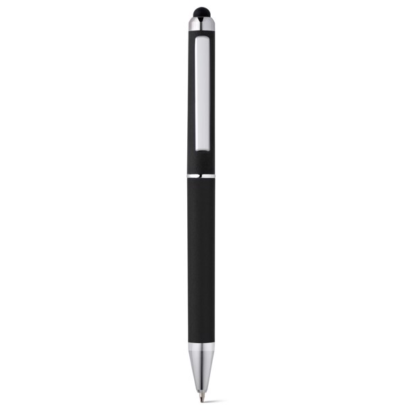 ESLA. ABS ball pen with metallic finish - Black