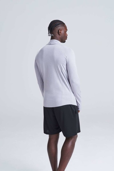 Cool Flex 1/2 Zip Top - Silver Grey / 2XL