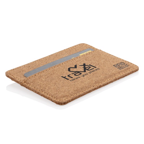 XD - Cork secure RFID slim wallet