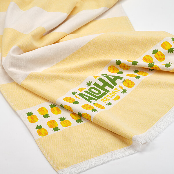 Rodin Towel - Tmavě Žlutá