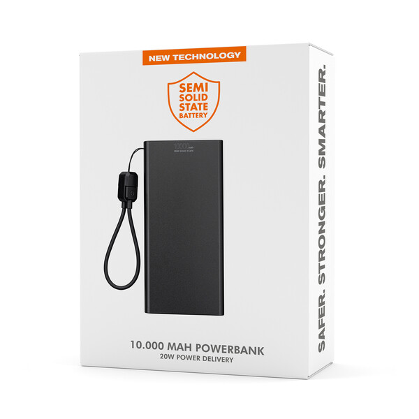 Powerbank WATTRON CORE X ALU - noir / 10000 mAh