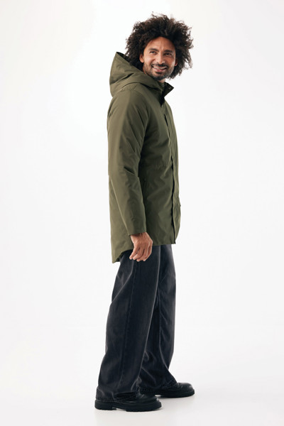 Thelon parka z recyklovaného polyesteru IQONIQ - Khaki / L