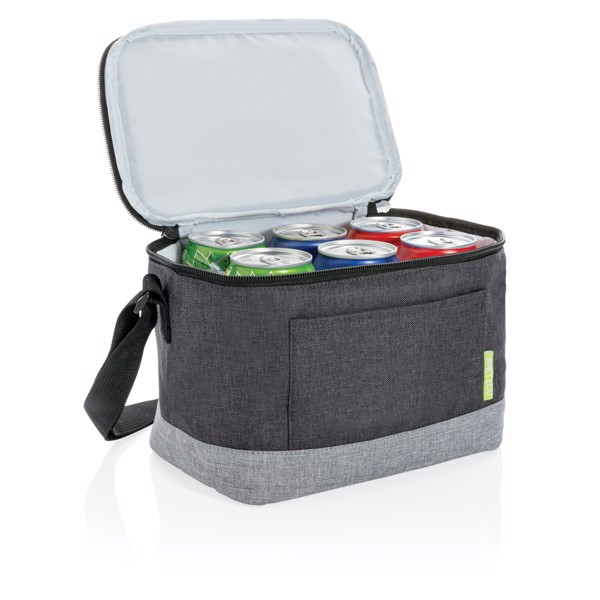 Duo colour RPET cooler bag