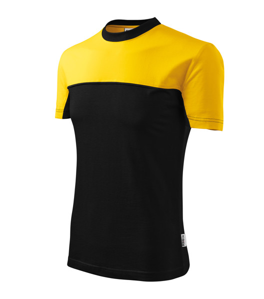 Tričko Unisex Rimeck® Colormix - Žltá / 3XL