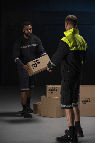 7002 T-SHIRT L.S PGL Grey/Black L