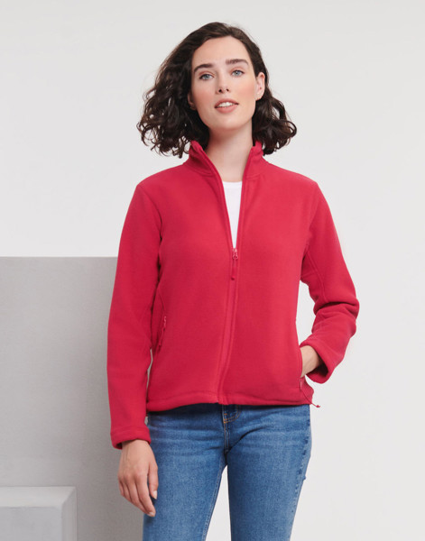 Ladies' Full Zip Outdoor Fleece - Black / 2XL