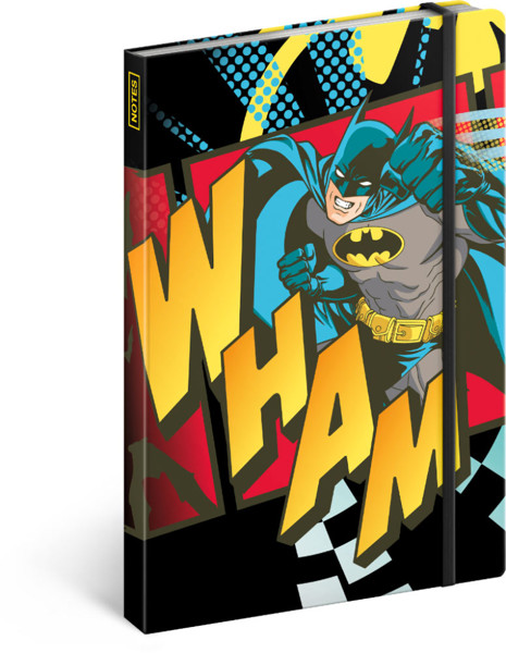 Notique Notes Batman – Wham, Linkovaný, 13 x 21 cm