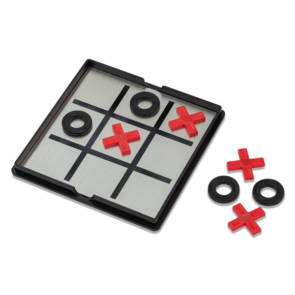 Magnetic tic tac toe game