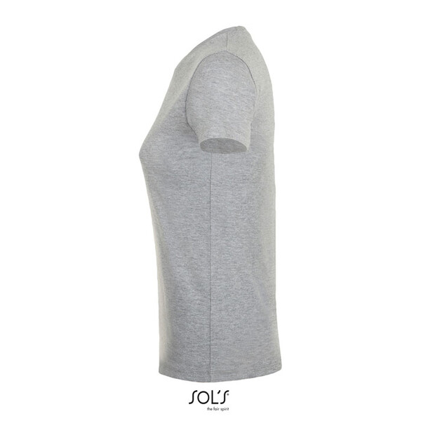 REGENT T-SHIRT SENHORA 150g Regent Women - Cinzento Dois TonsM