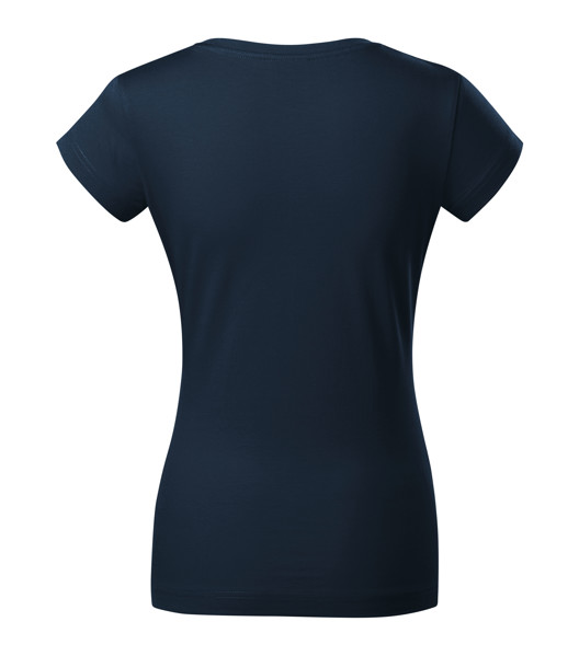 Tričko Dámské Malfini® Fit V-Neck - Námořní Modrá / L