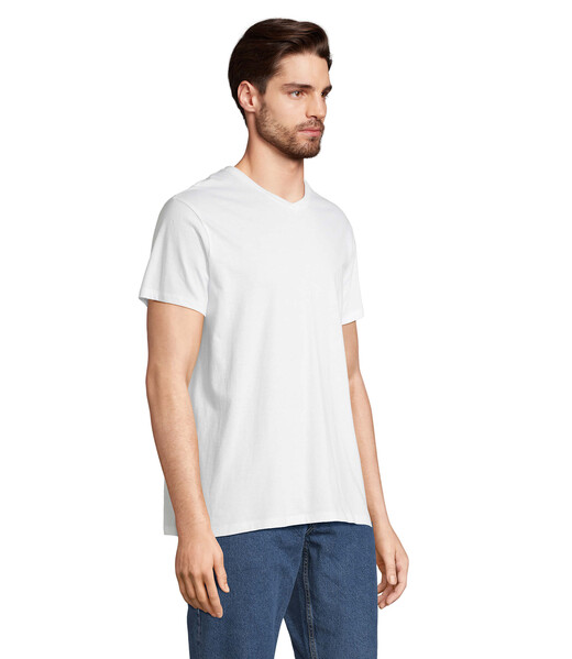 REGENT V  V-NECK T-SHIRT - BrancoM