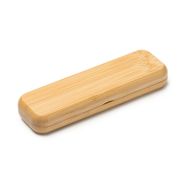 Personalised bamboo pen with magnetic closure gift box