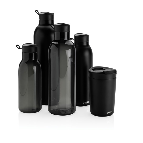 Avira Atik RCS Recycled PET bottle 1L - Black