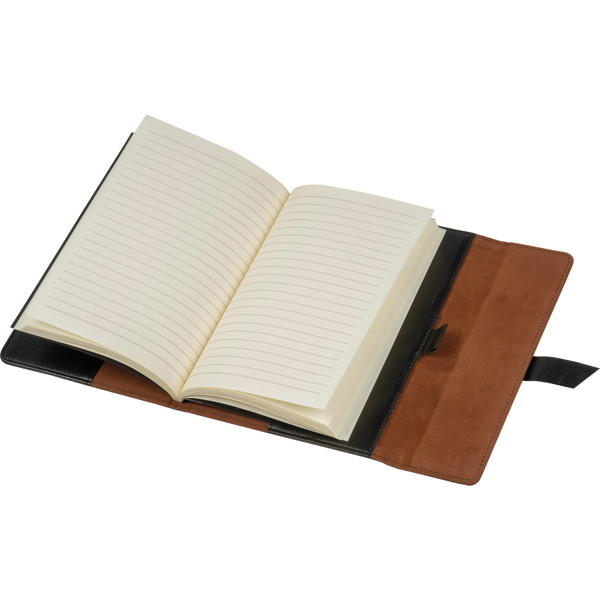 CrisMa notebook A5 with lined pages EDNA - Black