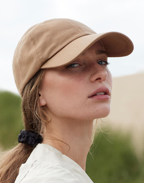 Cappellino Cotone Organico 6 Pannelli Dad - White / ONE SIZE