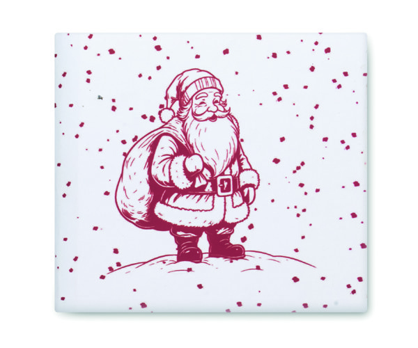 Mug de Noël en céramique 300ml Festimug - Blanc / Rouge