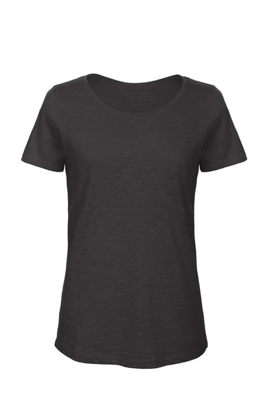 B&C Inspire Slub T /Women - Chic Anthracite / M