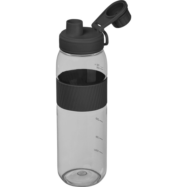 LUCREZIA Tritan fľaša so silikónovým gripom, 750 ml - Black