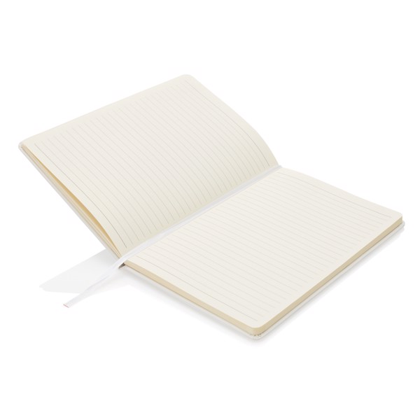 Deluxe hardcover A5 notebook - White