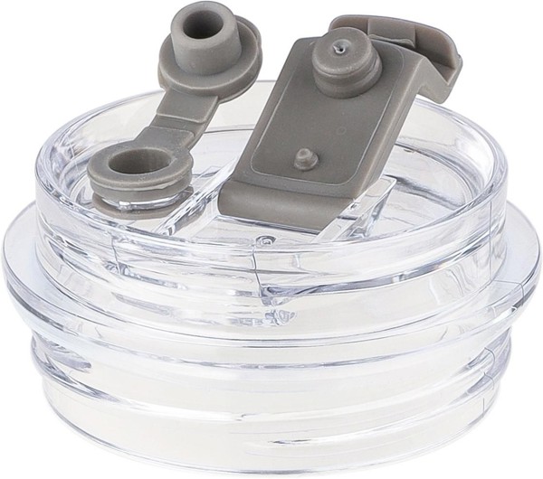 Garrafa de aço inoxidável com parede dupla (500 ml) Omari - cinza chumbo