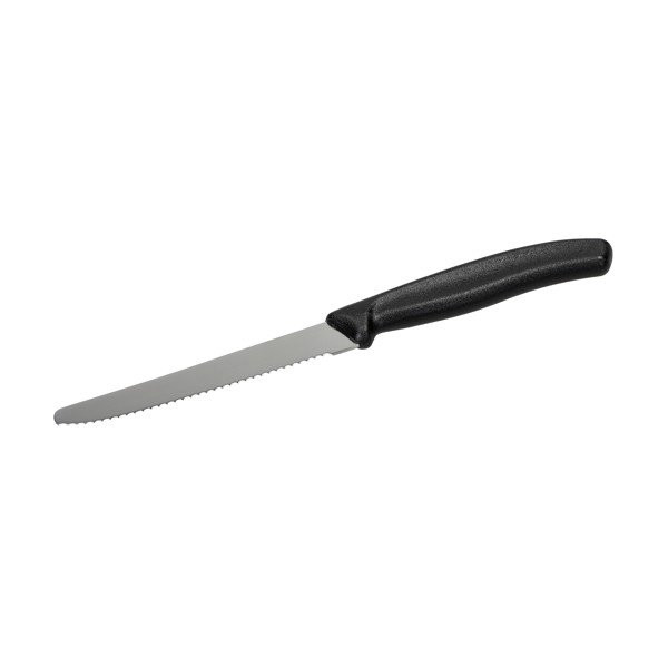Brotzeitmesser "Vesper" - Schwarz / Silber