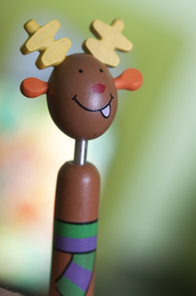 Cartoon Pen Göte, Reindeer - Brown