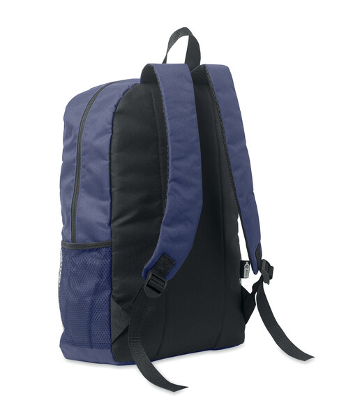 Zaino in poliestere 600D RPET Hige - Blu