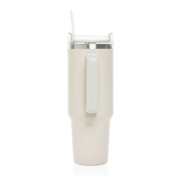 Termohrnek 1200ml Peakflow z RCS recykl. nerezové oceli - Warm Brown