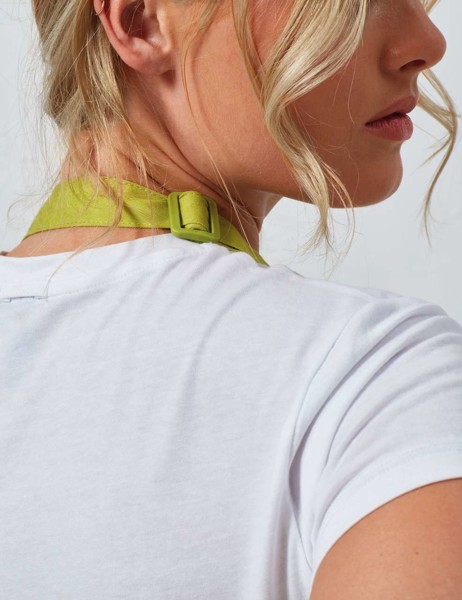 'Colours ' Swap & Pop Apron - Strap - White