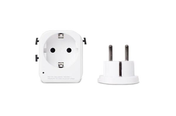 Chargeur adaptateur multiprises - Blanc