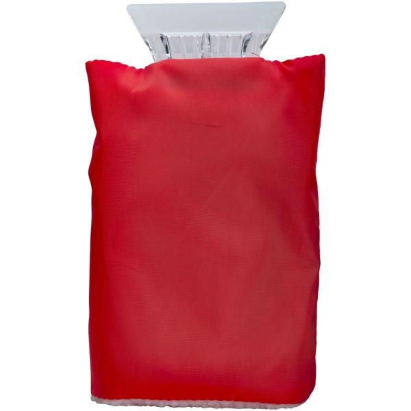 Colt ice scraper with glove - Red