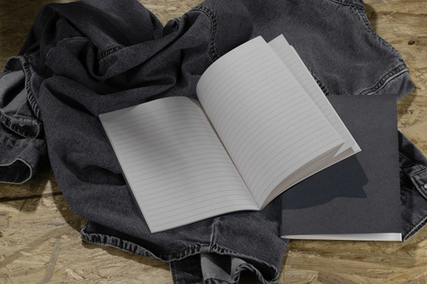 Notebook DENIM A5 - graphite