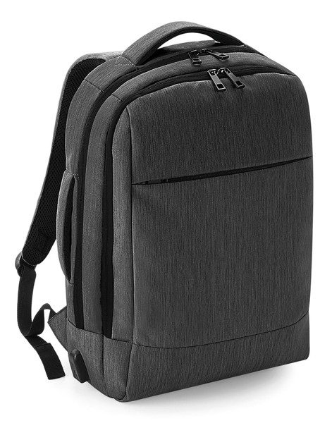 Q-Tech Charge Convertible Backpack - Black / ONE SIZE