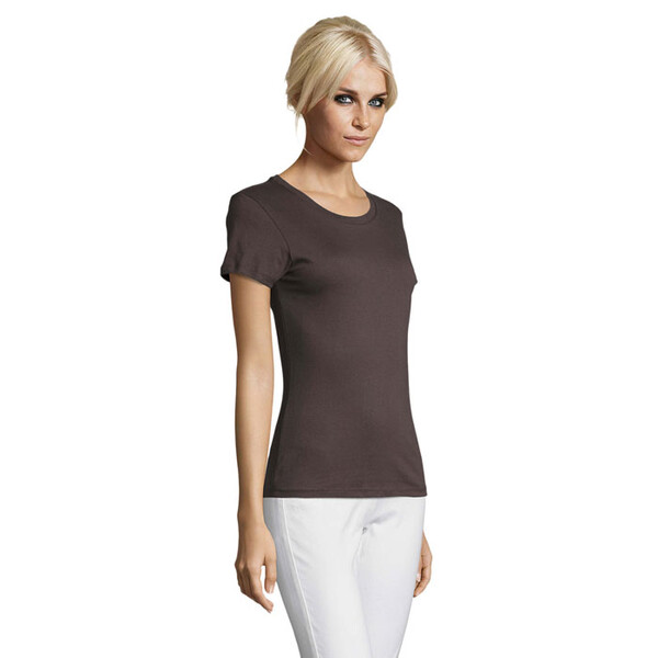 REGENT T-SHIRT SENHORA 150g Regent Women - Cinza EscuroM