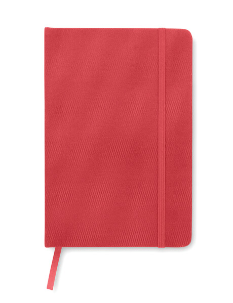 Carnet A5 couverture RPET 600D Note Rpet - Rouge