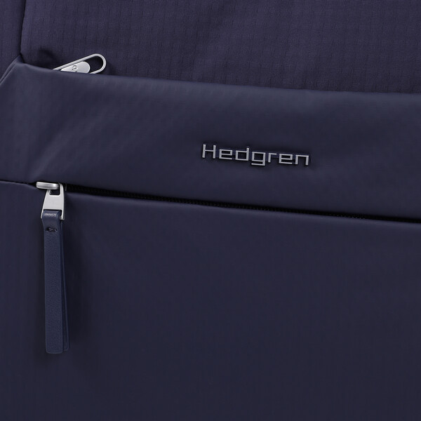 KICHO | Geantă tote orizontală Exp 14" + RFID - Hedgren - Peacot Blue