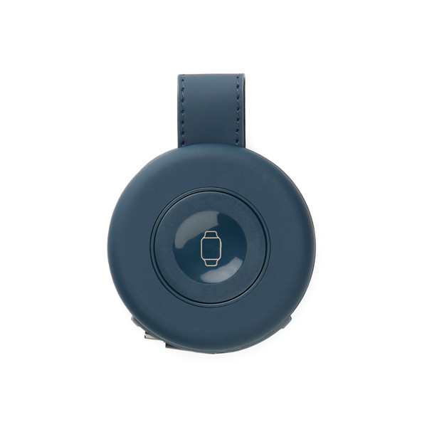 VINGA Baltimore RCS Chargeur de voyage sans fil 2-en-1 15W - Bleu Marine