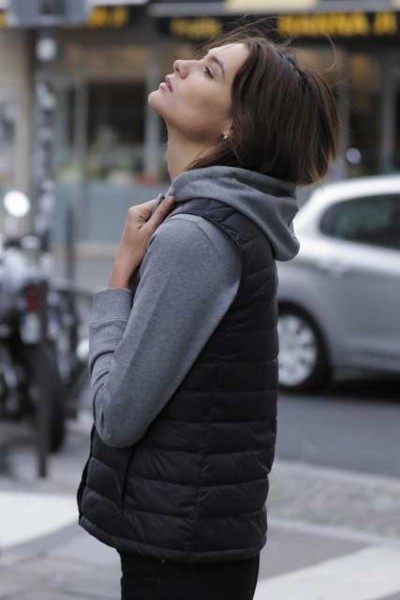 Arthur Women - Lightweight Bodywarmer - Deep Black / M