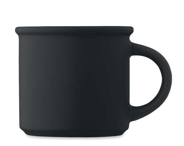 Matný keramický hrnček 300 ml - Čierna
