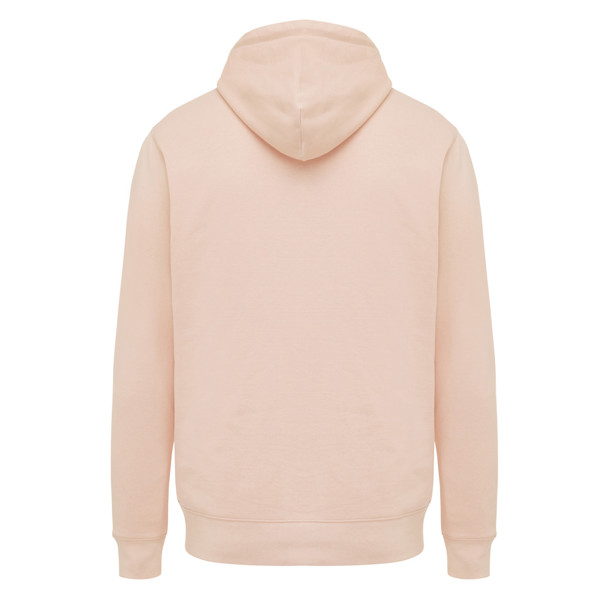 Iqoniq Rila lightweight recycled cotton hoodie - Peach Nectar / L