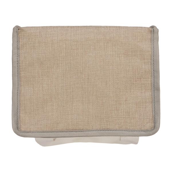 Loni insulated juta lunch bag