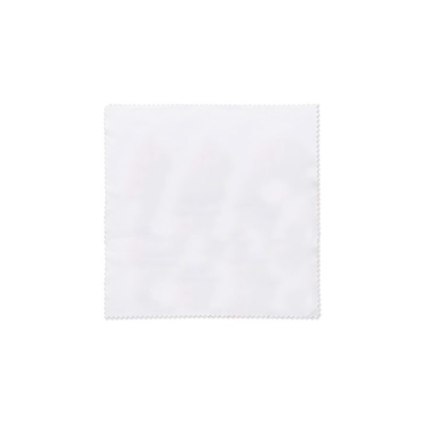 RPET cleaning cloth 13x13cm Rpet Cloth - White