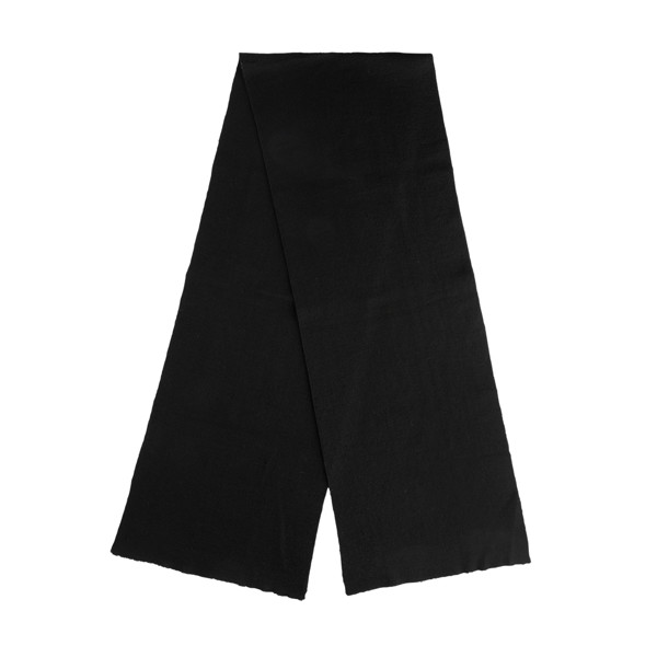 Šála Elles 180x30cm z Polylana® AWARE™ - Černá