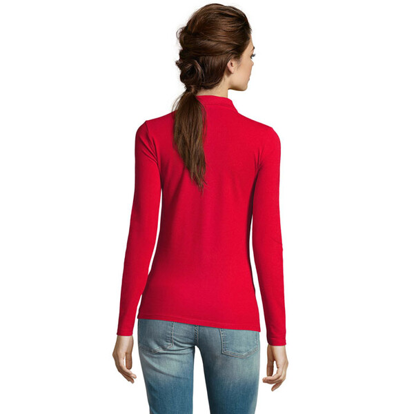 PERFECT SENHORA LSL POLO180 Perfect Lsl Women - VermelhoS