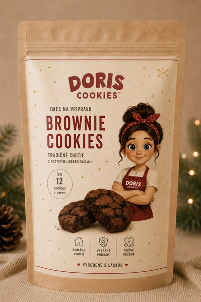 Sypaná zmes na prípravu cookies