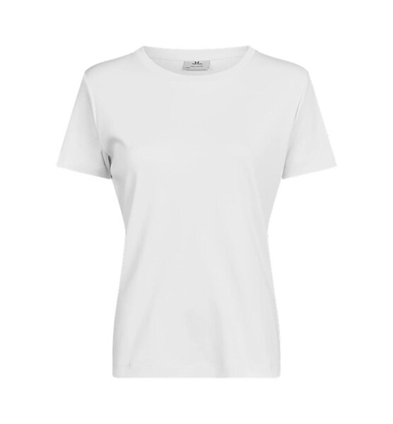 Women's Pima Cotton Tee - White / S