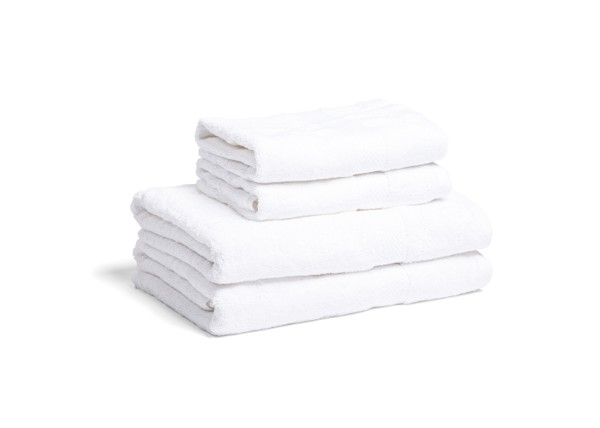 Lord Nelson Fairtrade towel 70x130cm set of 3 - White