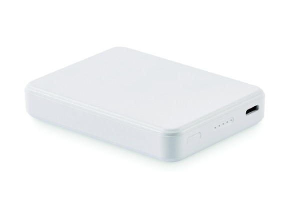 5000 mAh Power bank Kleinpow - White