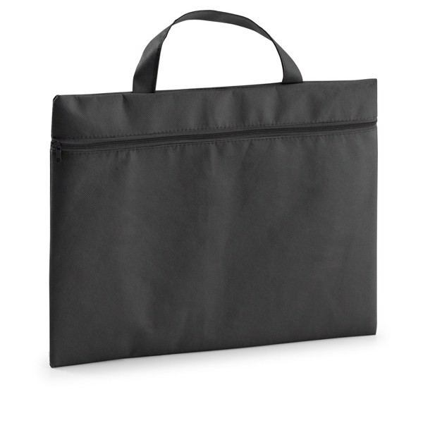 KAYL. Non-woven congress folder (80 g/m²) - Black