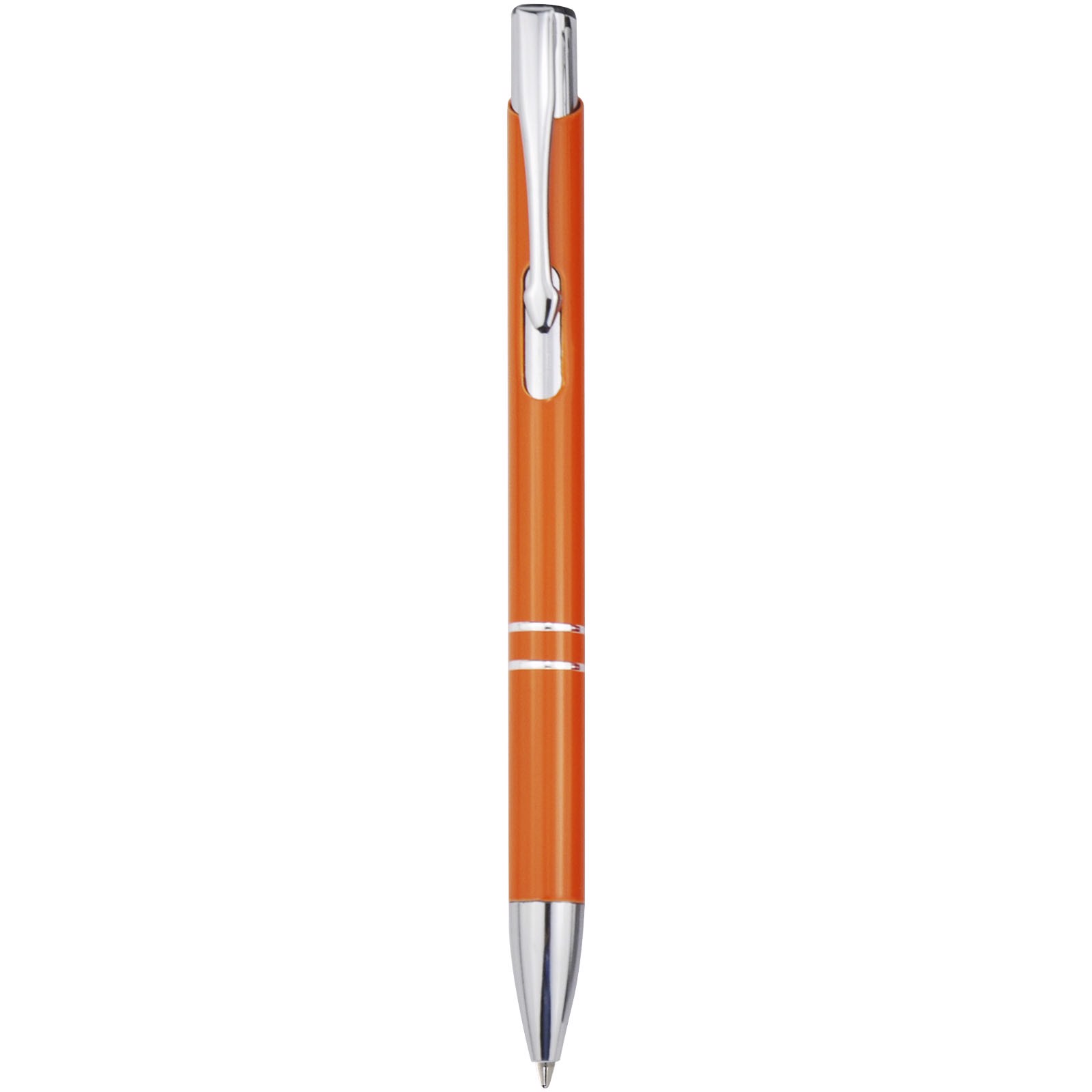 Moneta aluminium click ballpoint pen - Orange